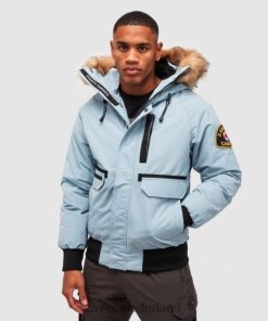 Zavetti Nederland | Zavetti abelli 2.0 bomberjack met capuchon alessandro hemelsblauw ZNL48191