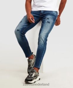 Zavetti Nederland | Zavetti alessandro apollo 002 denimjeans marineblauw ZNL4892