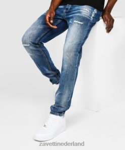 Zavetti Nederland | Zavetti blauwe ettore losse jeans alessandro ZNL4828